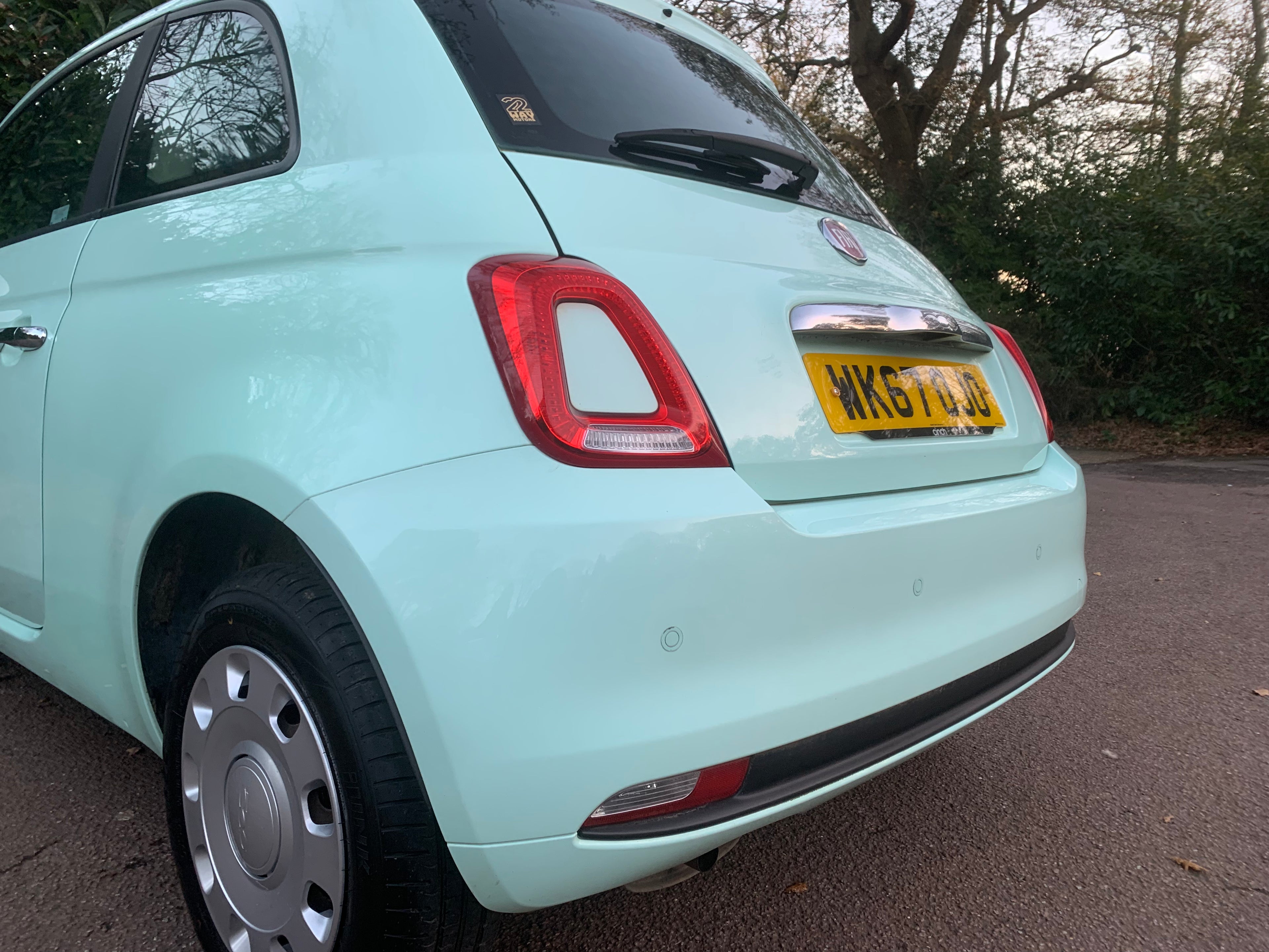 2017 Fiat 500 1.2 Pop Hatchback 3dr Petrol Manual