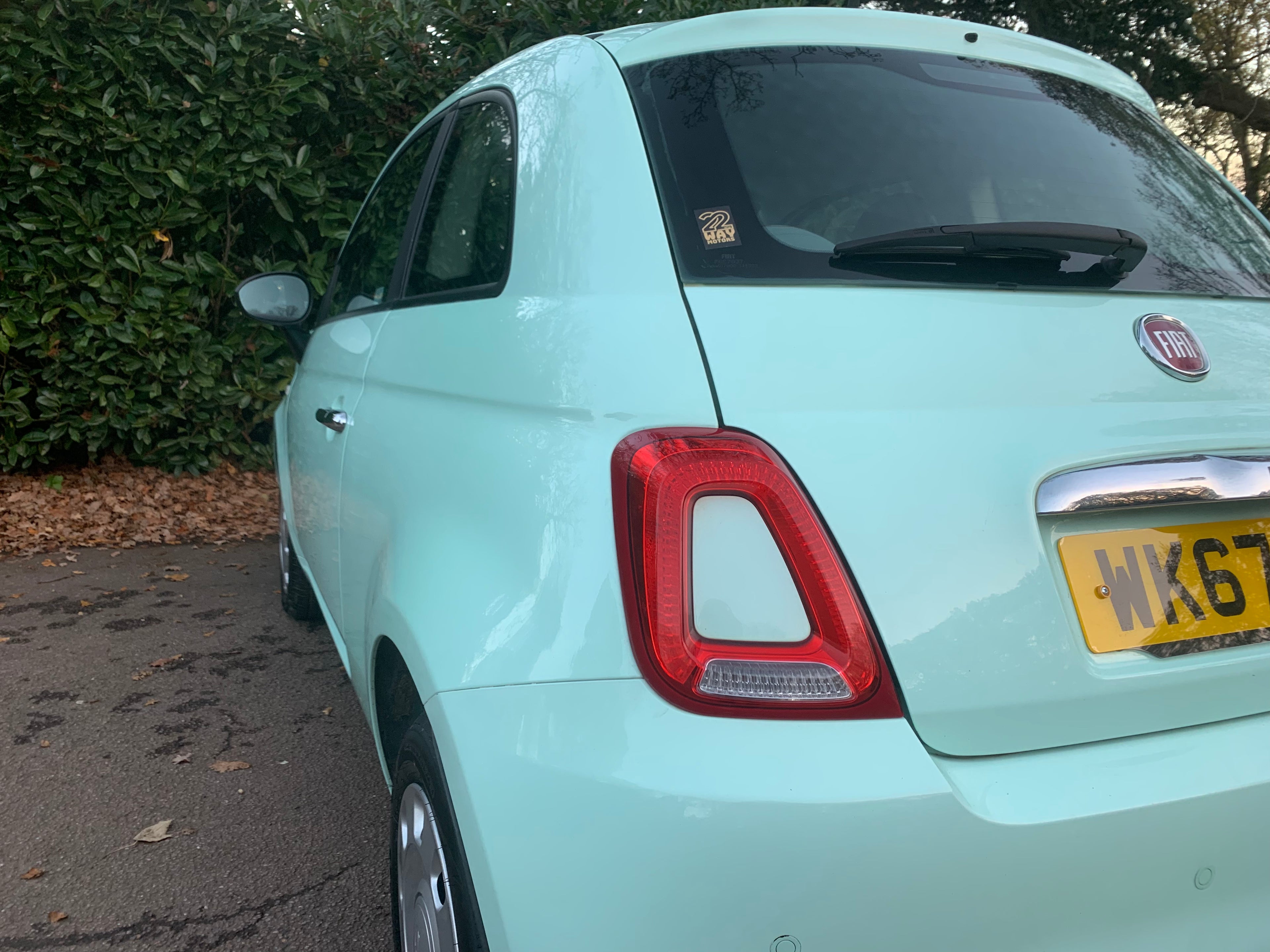 2017 Fiat 500 1.2 Pop Hatchback 3dr Petrol Manual
