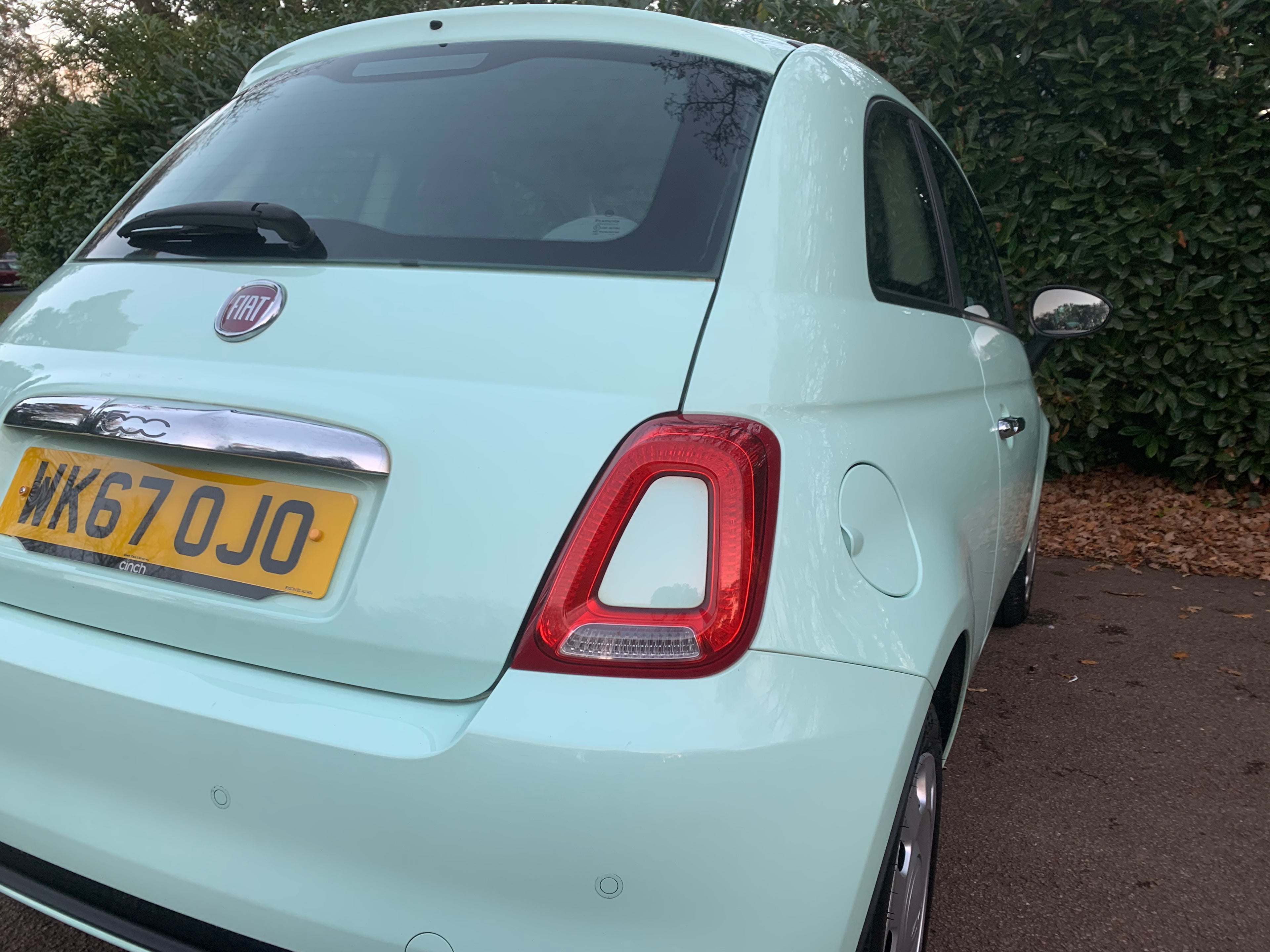 2017 Fiat 500 1.2 Pop Hatchback 3dr Petrol Manual