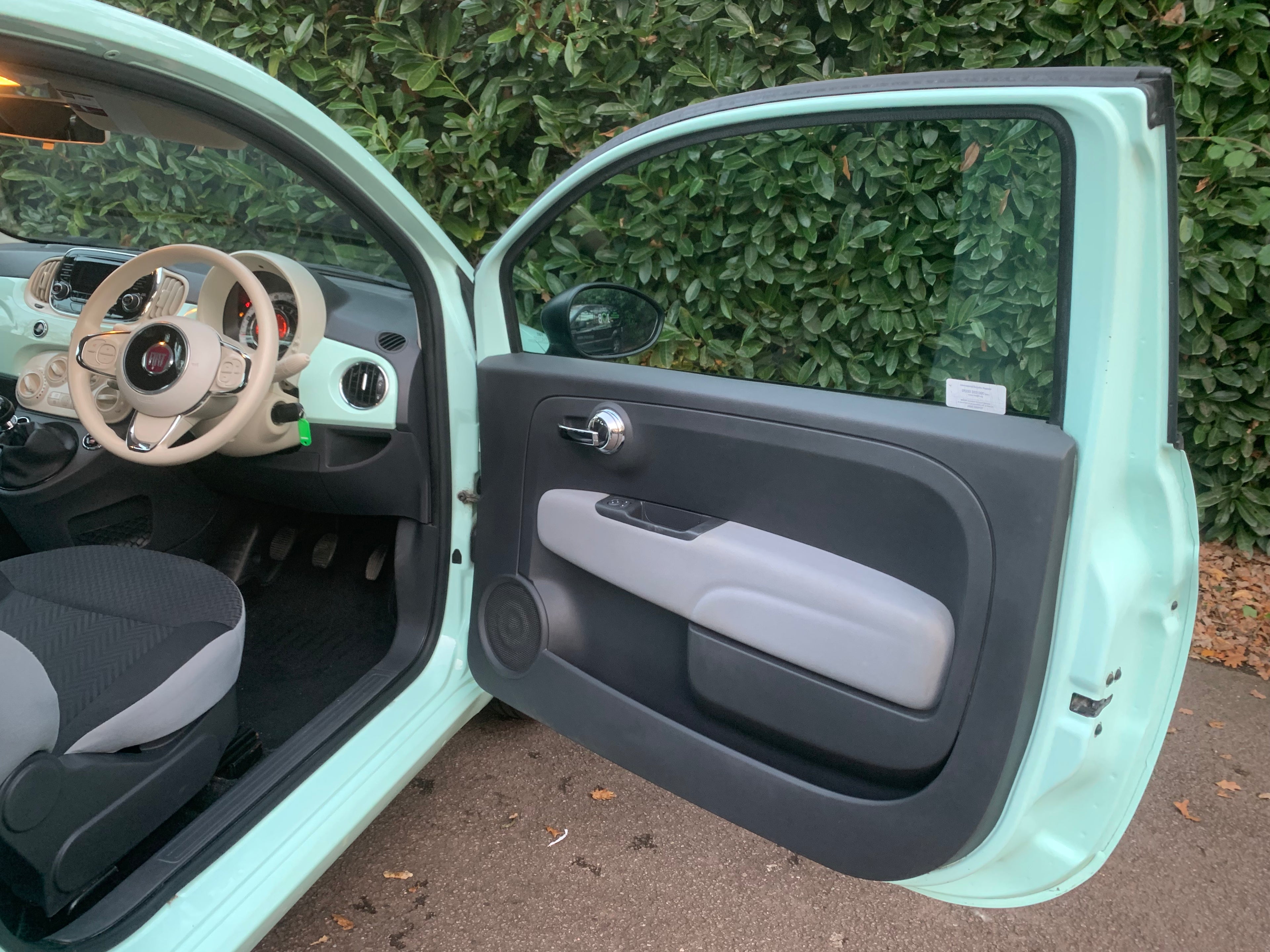 2017 Fiat 500 1.2 Pop Hatchback 3dr Petrol Manual