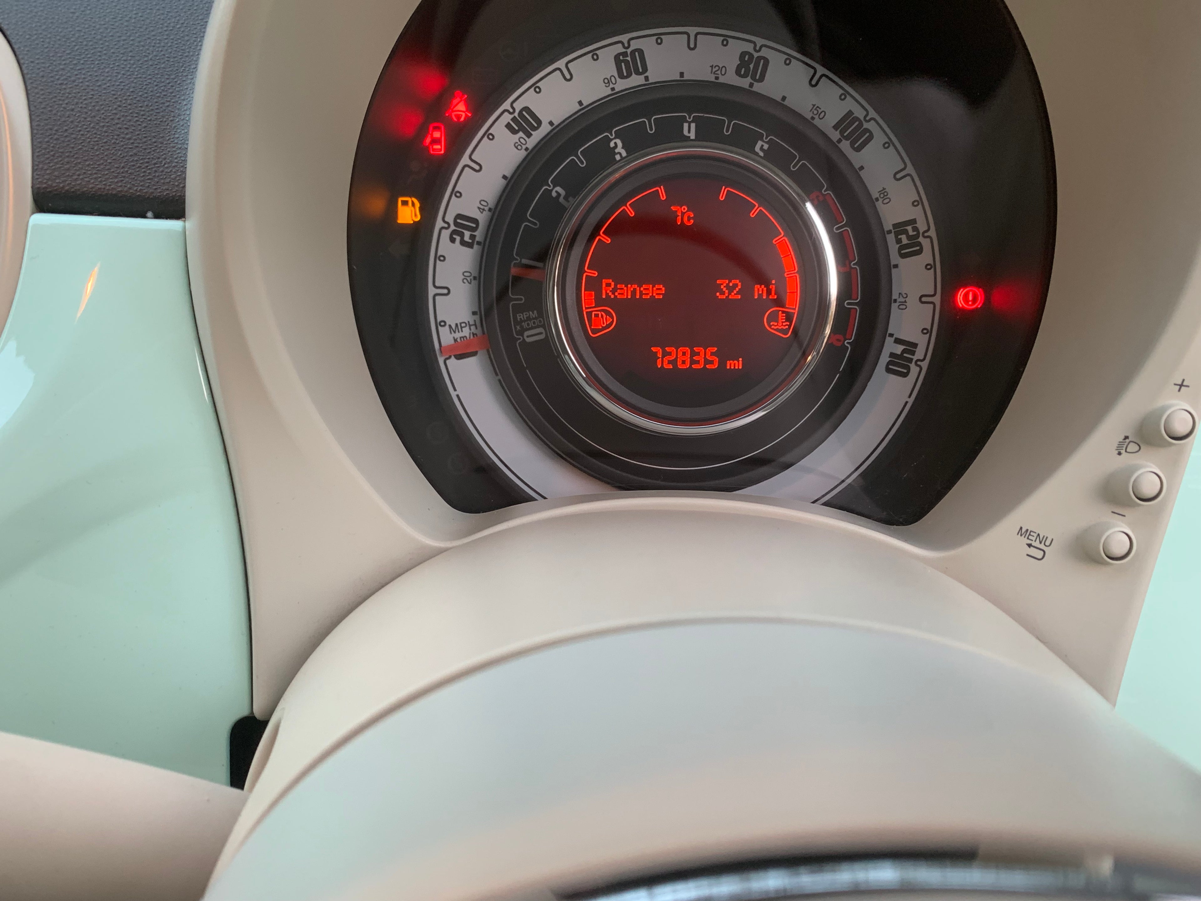 2017 Fiat 500 1.2 Pop Hatchback 3dr Petrol Manual